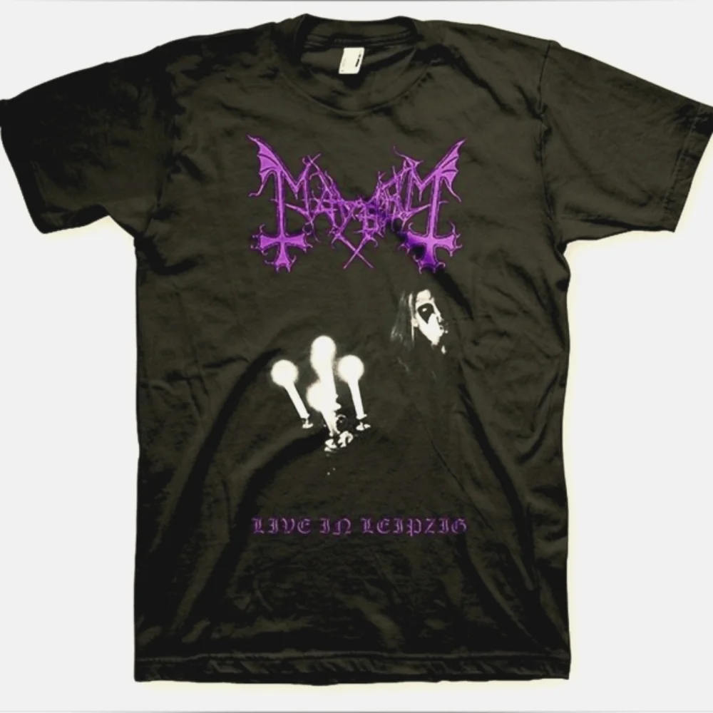 Mayhem Live In Leipzieg Black Metal Shirt - Picture 1 of 2